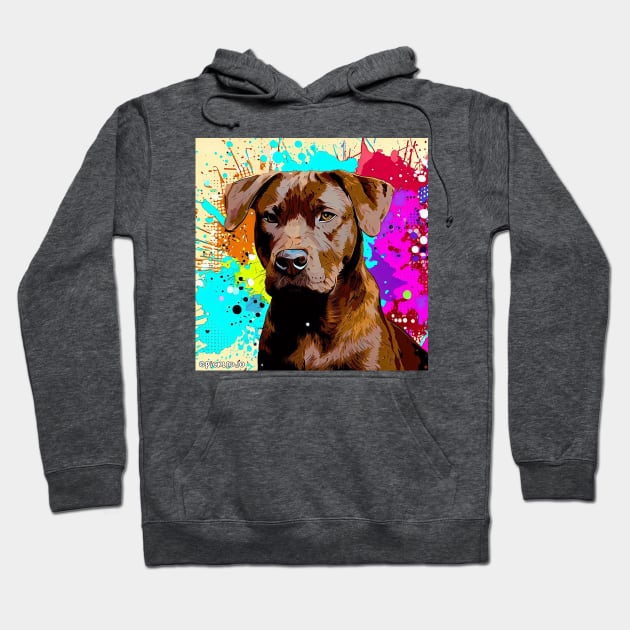 Fila Brasileiro Pop Art Hoodie by Sketchy